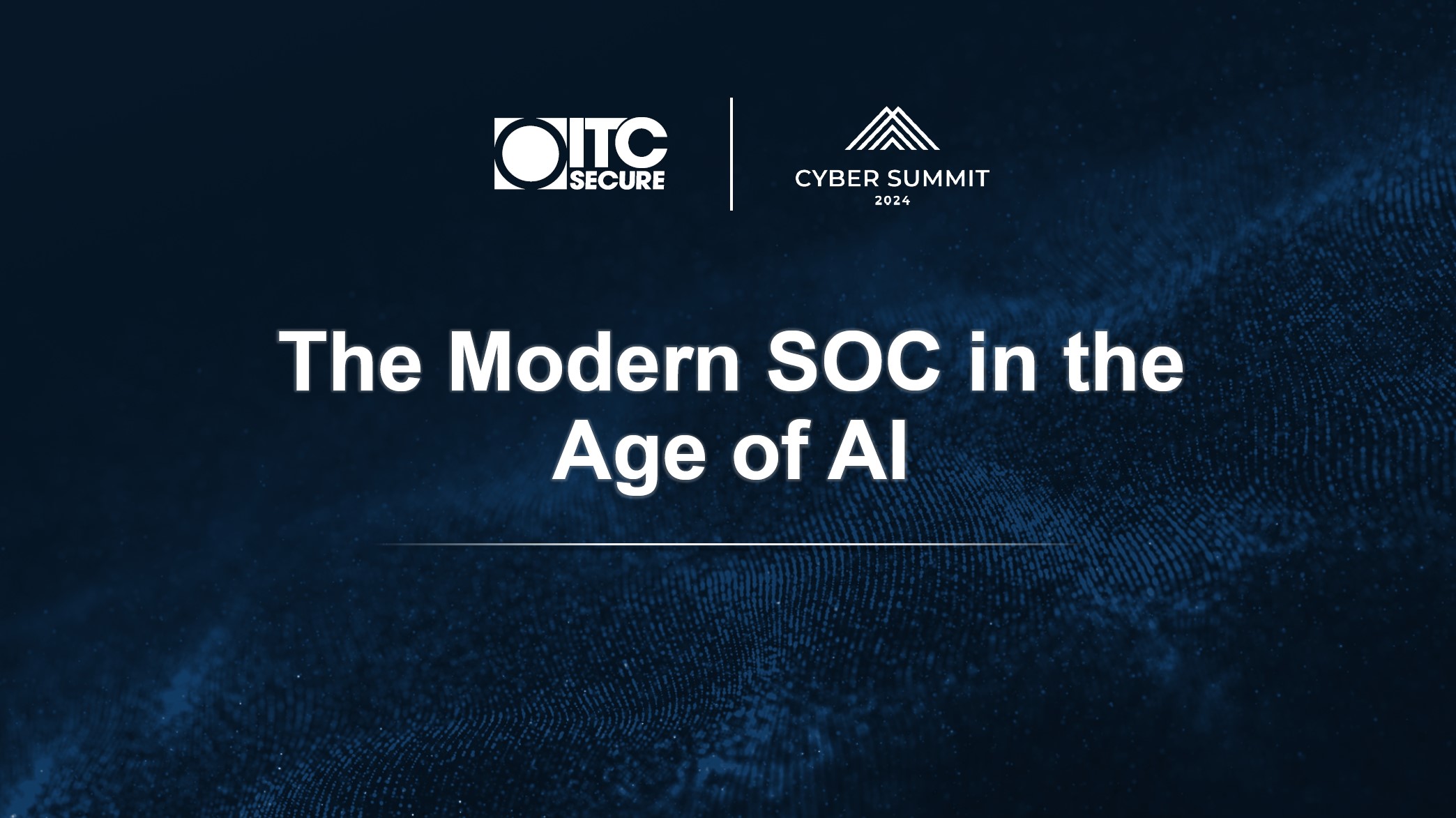 The Modern SOC in the Age of AI