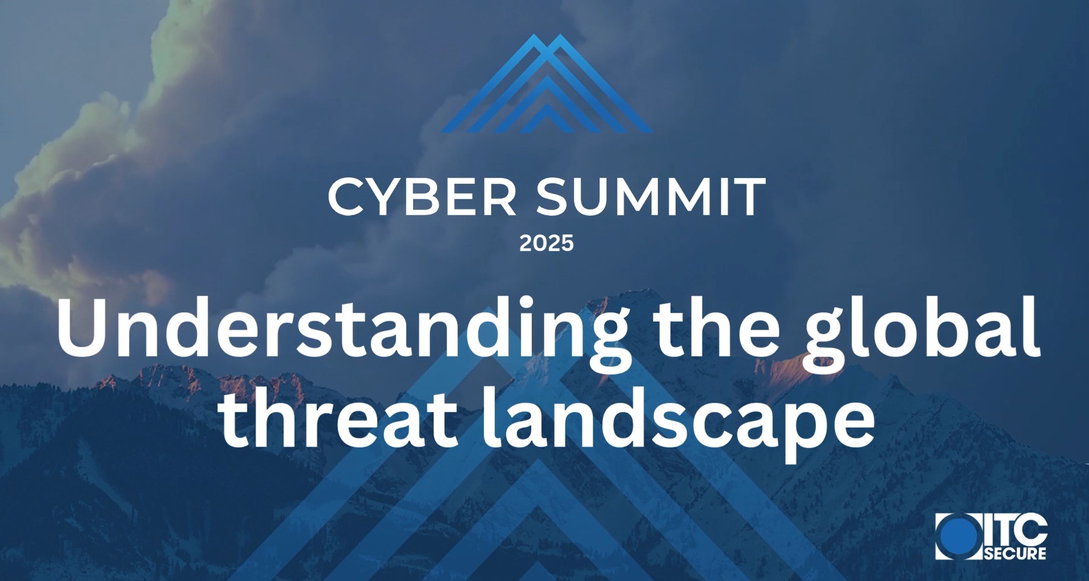 ITC Cyber Summit 2025 - Understanding the global threat landscape ...